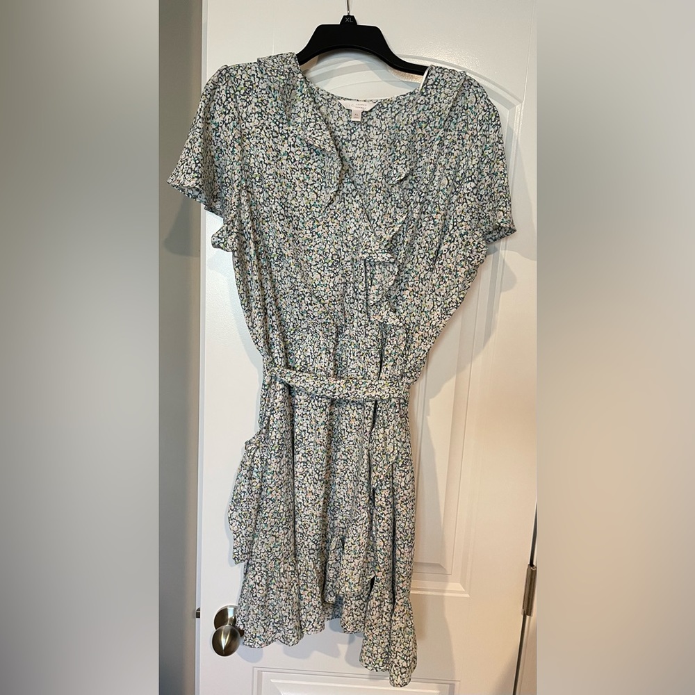 Blue floral dress New without tags